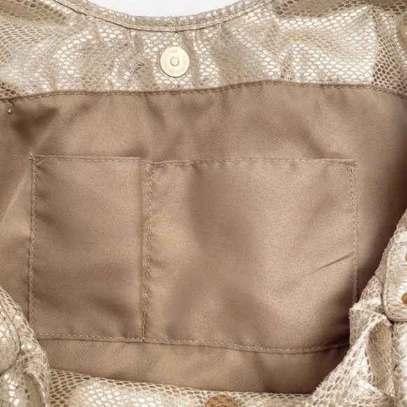 LF Gold Foil Foldable Carry-All Tote - Picture 9 of 13